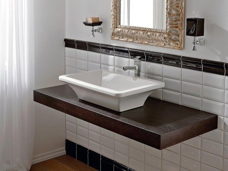 Раковина-чаша Scarabeo Butterfly 60 4002 Белая 