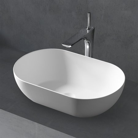 Раковина-чаша Abber Stein 56 AS2611 Белая матовая 