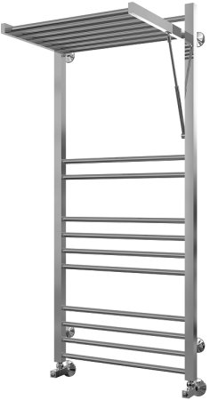 Водяной полотенцесушитель Terminus Валенсия люкс П18 500x1200 4620768884573 с полкой Хром 