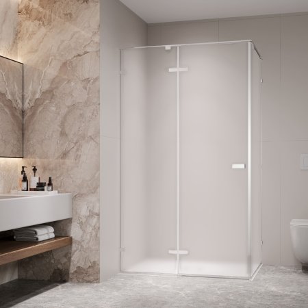 Душевой уголок с распашной дверью на петлях - RGW SV-040 1000x800 