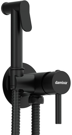 Гигиенический душ со смесителем Damixa Option 217000000 Черный матовый 