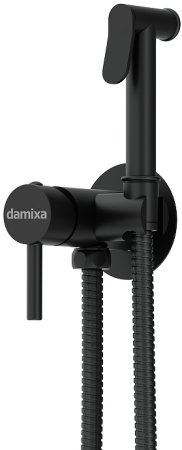 Гигиенический душ со смесителем Damixa Option 217000000 Черный матовый 