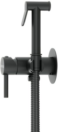 Гигиенический душ со смесителем Damixa Option 217000000 Черный матовый 