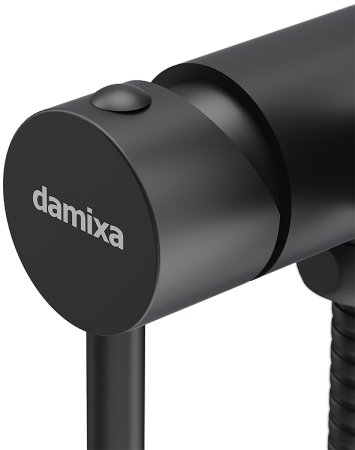 Гигиенический душ со смесителем Damixa Option 217000000 Черный матовый 