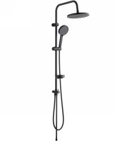 Душевая система Bond Circle B01-8888 Черная матовая