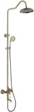 Душевая система ESKO со смесителем бронза (ST300Bronze) 