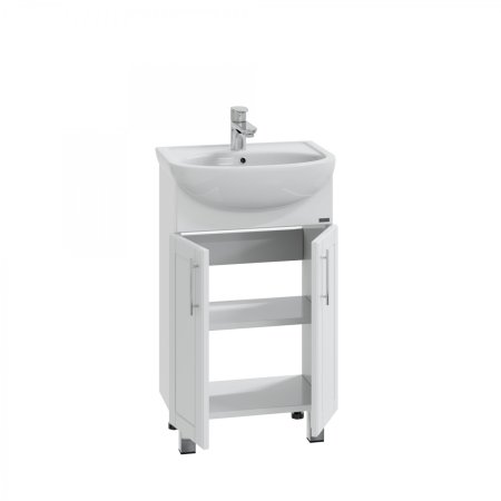 Тумба Санта Дублин 50 2 двери с умывальником Уют 50 