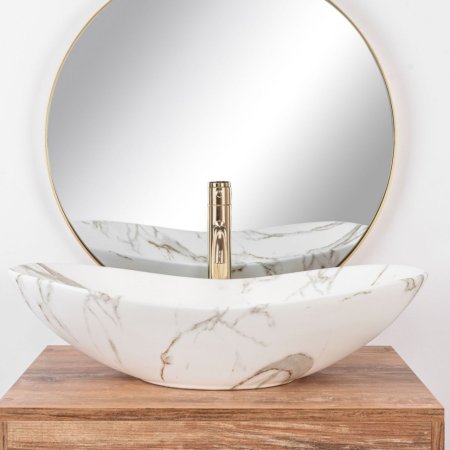 Раковина 62,5х36 см Rea Royal REA-U8598 