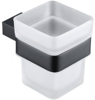 Стакан для зубных щеток Allen Brau Infinity 6.21002-31 Черный матовый