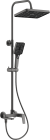 Душевая система BELZ оружейная сталь (B24715-3) 