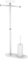 Напольная стойка Boheme Venturo 10953-W-CR Белая Хром