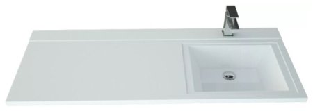 Тумба с раковиной Onika Нави 60.12, белая 