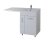 Тумба с раковиной Onika Нави 60.12, белая 