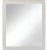 Зеркало Creto Vetra 80 15-80100W Белое 