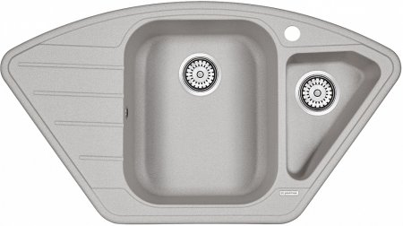 Мойка кухонная Paulmark Wiese PM529050-GR серый 
