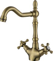 Смеситель для кухонной мойки Paulmark Essen Es226001-BR бронза