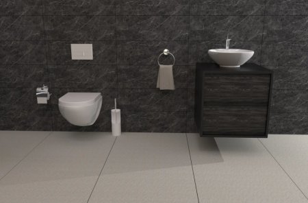 Инсталляция Berges Novum L4 040214 для унитаза с Белой клавишей смыва 