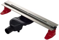 Душевой лоток Berges Super Line 550 090180 с решеткой Хром матовый