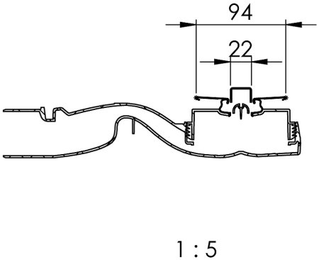 Душевой лоток Berges Super Line 550 090180 с решеткой Хром матовый 
