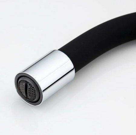 Смеситель для кухни Frap F4453-04 Черный матовый 