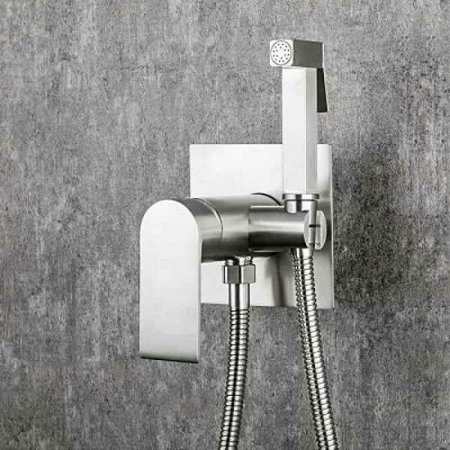 Гигиенический душ со смесителем Gappo G7299-20 Сатин 