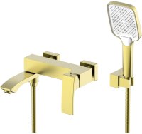 Смеситель для ванны Raglo R01.30.03, сатин золотой