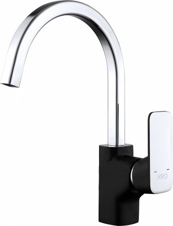 Смеситель для кухонной мойки D&K Berlin Technishe DA1432415 , черный 