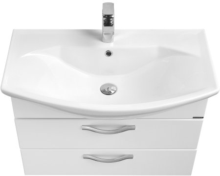 Тумба под раковину Aquaton Ария 80 М 1A140801AA010 подвесная Белая 