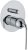 Смеситель для душа Fiore Koko 87CR7506 Хром 