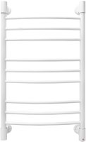 Полотенцесушитель электрический Energy Ergo2 850x500 белый матовый, форма лесенка, скрытое/наружное подключение, 850мм x 534мм