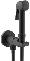Гигиенический душ со смесителем Bossini Paloma Apice E34002B.073 Черный матовый