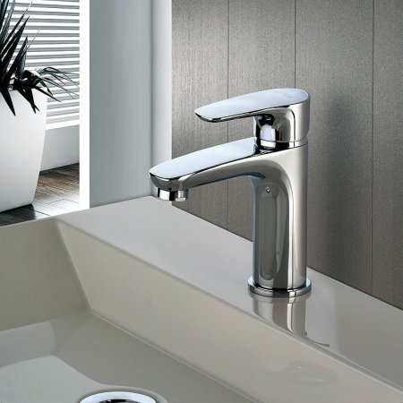 Смеситель для раковины Paini Parallel 47CR205LMKM Хром 