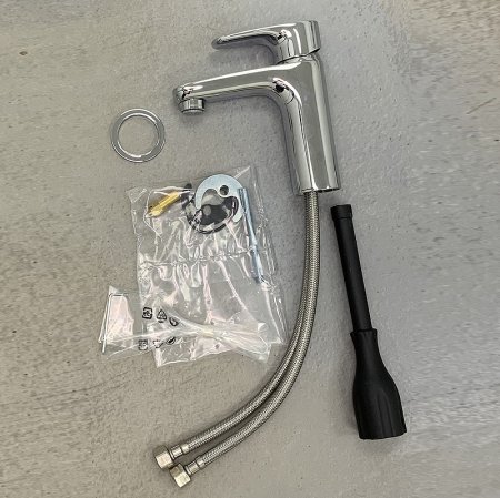 Смеситель для раковины Paini Parallel 47CR205LMKM Хром 