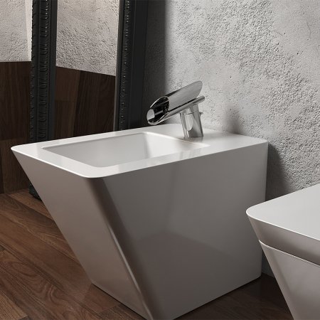 Смеситель для биде Paini Morgana 73CR306KM Хром 