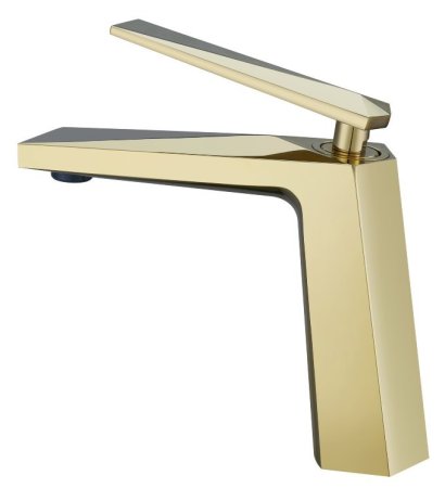 Смеситель для раковина Boheme Venturo 381 золото 