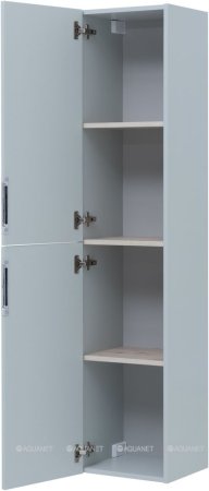 Пенал Aquanet Алвита New 35 Серый 