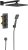 Душевой комплект Timo Tetra-thermo SX-0179/03SM с внутренней частью, черный 