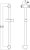 Душевая штанга Melana Tondo F610106 Сатин 