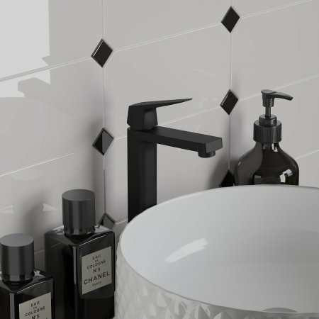 Смеситель для раковины Paini Bari RTYO205LL Черный матовый 