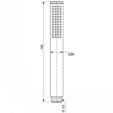 Ручной душ Ideal Standard Ideal Rain BC774A5 Magnetic Grey 