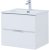 Тумба с раковиной Aquanet Алвита New 60 2 ящика, белый матовый 