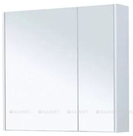 Зеркало-шкаф Aquanet Палермо 80 белый 