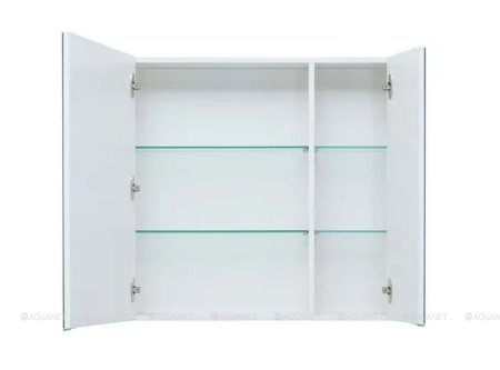 Зеркало-шкаф Aquanet Палермо 80 белый 