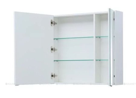 Зеркало-шкаф Aquanet Палермо 80 белый 