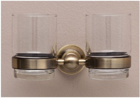 Стакан Aquanet 3884D двойной 