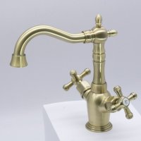 Смеситель 2-руч. для раковины V370111-D (БРОНЗ) ViEiR