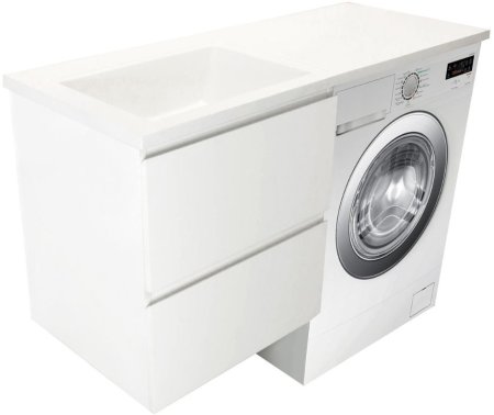 Тумба с раковиной Эстет Dallas Luxe 115 подвесная, 2 ящика, L 