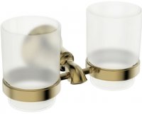 Стакан для зубных щеток Kaiser KH-4015 двойной Бронза