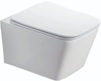 Унитаз Azario Nova AZ-2216 SP подвесной Белый с сиденьем Микролифт Унитаз Azario Nova AZ-2216 SP подвесной Белый с сиденьем Микролифт