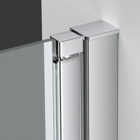 Душевая дверь Vincea Alpha 60 VDP-3AL600CL профиль Хром стекло прозрачное 